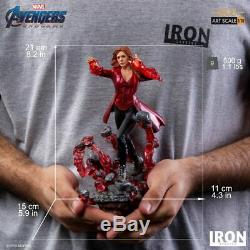 1/10 Iron Studios Scarlet Witch Wanda Avengers Female Figure Statue Model