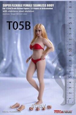 1/12 Scale, 6 PHICEN TBLEAGUE Super Flex Female Seamless Body PLLB2022-T05B