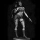 1/6 320mm 3D Print Figure Model Kit Sexy Girl Female Tomb Raider Unpainted