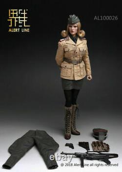 1/6 Alert Line AL100026 North African Female Officer Afrika Movable Figure Model