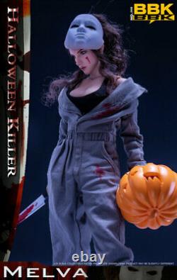 1/6 BBK bbk008 Halloween Killer The Shape Melva 12 Female Action Figure