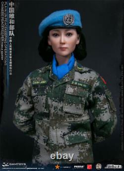 1/6 DAMTOYS 78067 PLA in UN Peacekeeping Operations Chinese Female soldier Model