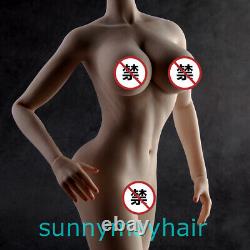 1/6 Europe Girl Upgrade Body Rubber Skin Female Flexible Pale Action Figure