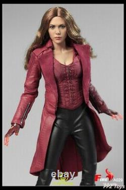 1/6 Fire Action Figure Female Toy Scarlet Witch 3.0 A029 Full Set In Stock