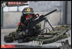 1/6 Flagset Figure Chinese Snow Leoparo Commando Unit Female Sniper 73021