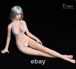 1/6 LD Doll 27XL Seamless Rubber Female Body Large Breast Figure Fit OB AZ Head