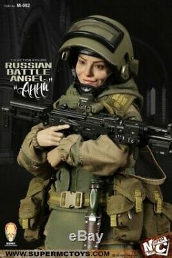 1/6 SUPERMCTOYS M-082 Russian Battle Angel Female Action Figure Model Dolls