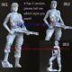 1/6 Sarah Connor 3D Printed Model Kit Unpainted Unassembled Female GK Small Base