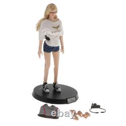 1/6 Scale 12inch Casual Female Doll Body Model Sculpture Holder Stand Decor