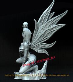 1/6 Scale Fairy Beauty Female 3D Printing Model Kit Unpainted Unassembled GK
