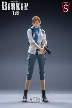 1/6 Scale SWtoys FS017 Resident Evil 6 Sydney Birkin Platinum Figure Collectible