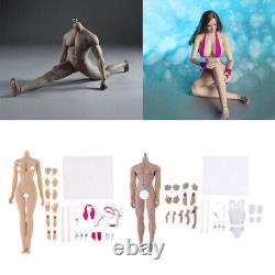 1/6 Scale Steel Skeleton Muscle Muscular Nude Male &Female Action Figures