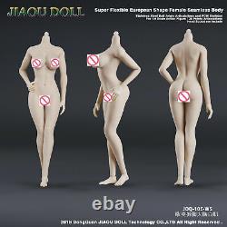 1/6 Seamless Female Body Big Bust Phicen Suntan Pale Action Figure Body Toys
