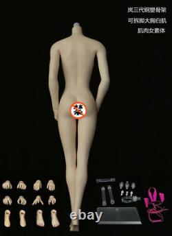 1/6 Seamless Female Body Big Bust Phicen Suntan Pale Action Figure Body Toys