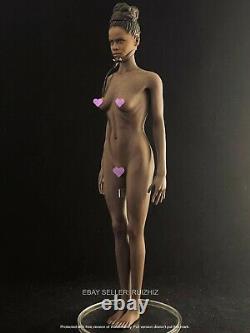 1/6 Silicon Seamless Female Figure Doll Chocolate M for Hottoys TBL US Seller