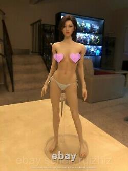 1/6 Silicon Seamless Female Figure Doll Tan M for Hottoys TBLeague US Seller