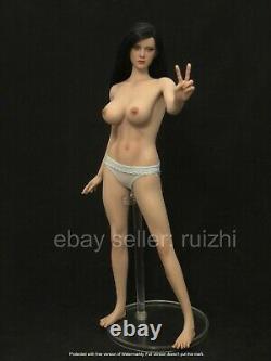 1/6 Silicone Seamless Female Figure Doll Suntan for Hottoys TBLeague US Seller