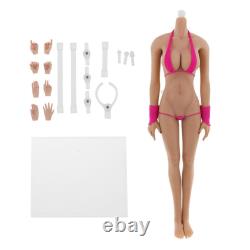 1/6 Super Flexible Female Body 12'' Action Figure With Head Sculpture &Spare Hands