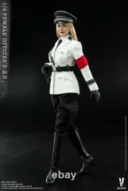 1/6 VERYCOOL VCF-2051 Female Officer 2.0 White Uniform Suit Action Figure Toy