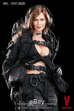 1/6 Very Cool Toys VCF-2029 Female Soldier Shooter Black Ver 12 Action Figure