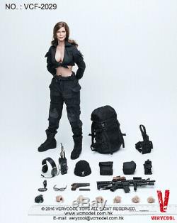 1/6 Very Cool Toys VCF-2029 Female Soldier Shooter Black Version 12 Figure