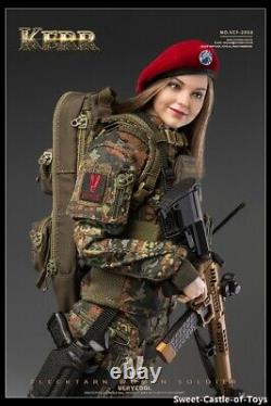 1/6 VeryCool Female Action Figure Flecktarn Women Soldier Kerr VCF-2050 In Stock