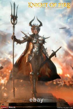 1/6th TBLeague PL2020-173B Knight Of Fire Silver Female Soldier Figure Collect