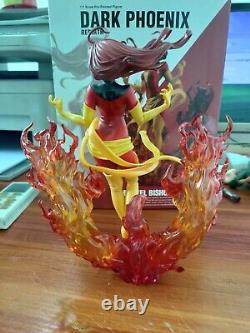 10in. Anime Static Figure Dark Phoenix Beauty Statue Female Soldier Toy