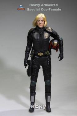 12'' Heavy Armoured Special Cop Dredd Figure 1/6 Female Judge Anderson Gril Doll