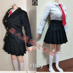 16 Black School Uniform Clothes For 12 Female Phicen TBL JO Figure Body Dolls