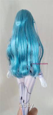 16 Blue Hair Beauty Girl Obitsu Head Sculpt Fit 12 Female PH TBL Figure Body