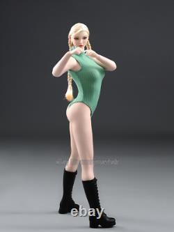 16 Cammy Girl FG081 Head Body Bodysuit Boots Set 12 Female Pale Action Figure