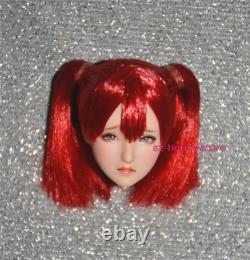 16 Double Ponytail Girl Obitsu Head Sculpt Fit 12 Female PH TBL JO Figure Body