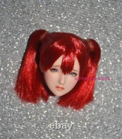 16 Double Ponytail Girl Obitsu Head Sculpt Fit 12 Female PH TBL JO Figure Body