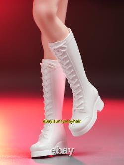 16 FG081 Cammy Girl Head Body Bodysuit Boots Set 12 Female Pale Action Figure