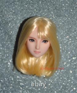 16 Gold Hair Girl Obitsu Female Head Sculpt Fit 12 Phicen UD JO LD Figure Body