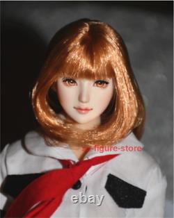 16 Gold Hair Girl Obitsu Head Model For 12 Female Phicen UD JO LD Figure Body
