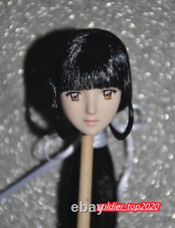 16 Kikyo Girl Obitsu Cosplay Head Sculpt For 12'' Female PH LD UD Body Toys