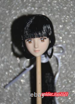 16 Kikyo Girl Obitsu Cosplay Head Sculpt For 12'' Female PH LD UD Body Toys