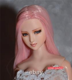 16 Obitsu Beauty Gir Pink Hair Head Sculpt For 12'' Female PH LD UD Figure Body