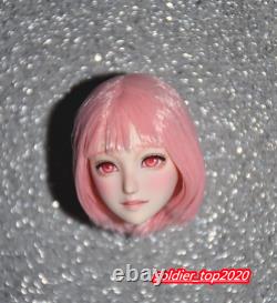 16 Obitsu Blushing Pink Girl Head Sculpt For 12'' Female PH LD UD Figure Body