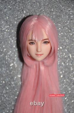 16 Pink Hair Beauty Girl Obitsu Head Sculpt For 12 Female PH TBL Figure Body