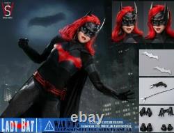 16 SWTOYS FS041 Lady Bat Female Action Figure With 2pcs Head Collect