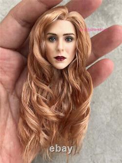 16 Scarlet Witch Wanda Elizabeth Olsen Head Sculpt Fit 12 Female Figure Body