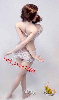 16 UD 5.0 Pale Sexy Large Breast Bust with Genitals Phicen Female Figure Body To