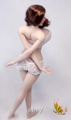 16 UD 5.0 Pale Skin Large Breast Big Bust with Genitals Phicen Female Figure Body