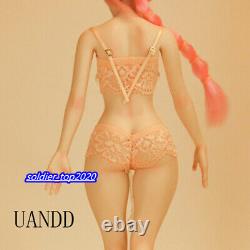 16 UD Seamless Thick Leg Small Breast Finger Bone TBL Suntan Female Figure Toy