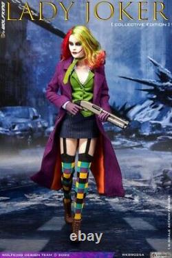 16 WOLFKING WK89025A LADY JOKER Female Action Figure With3pcs Head Sculpt Collect