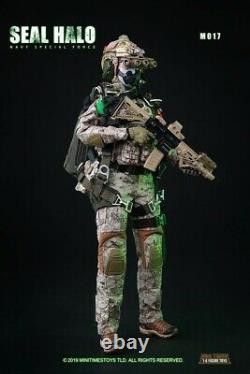 16 mini times toys M017 Seal HALO Navy Sepical Force Female Soldier Figure