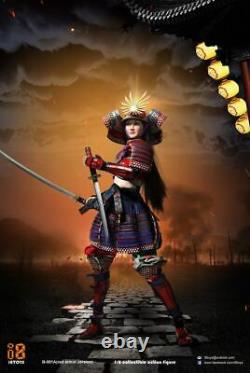 18 Toys 16 Female Samurai Figure Set (Red Armor) GII8-001A